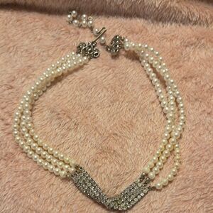 Unique Vintage Pearl Necklace